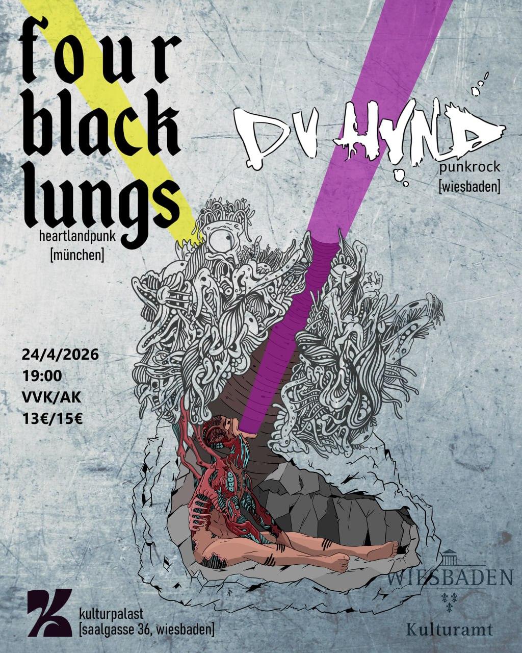 Profilbild von Four Black Lungs + Dv Hvnd